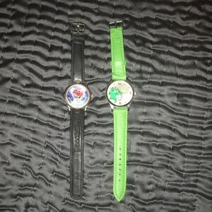 Vintage pair of M&Ms watches